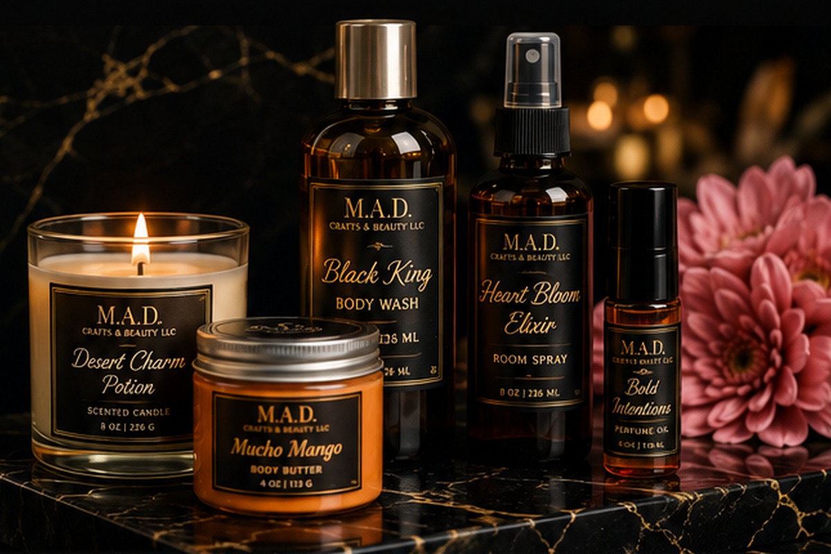 M.A.D. Crafts and Beauty body butter collection